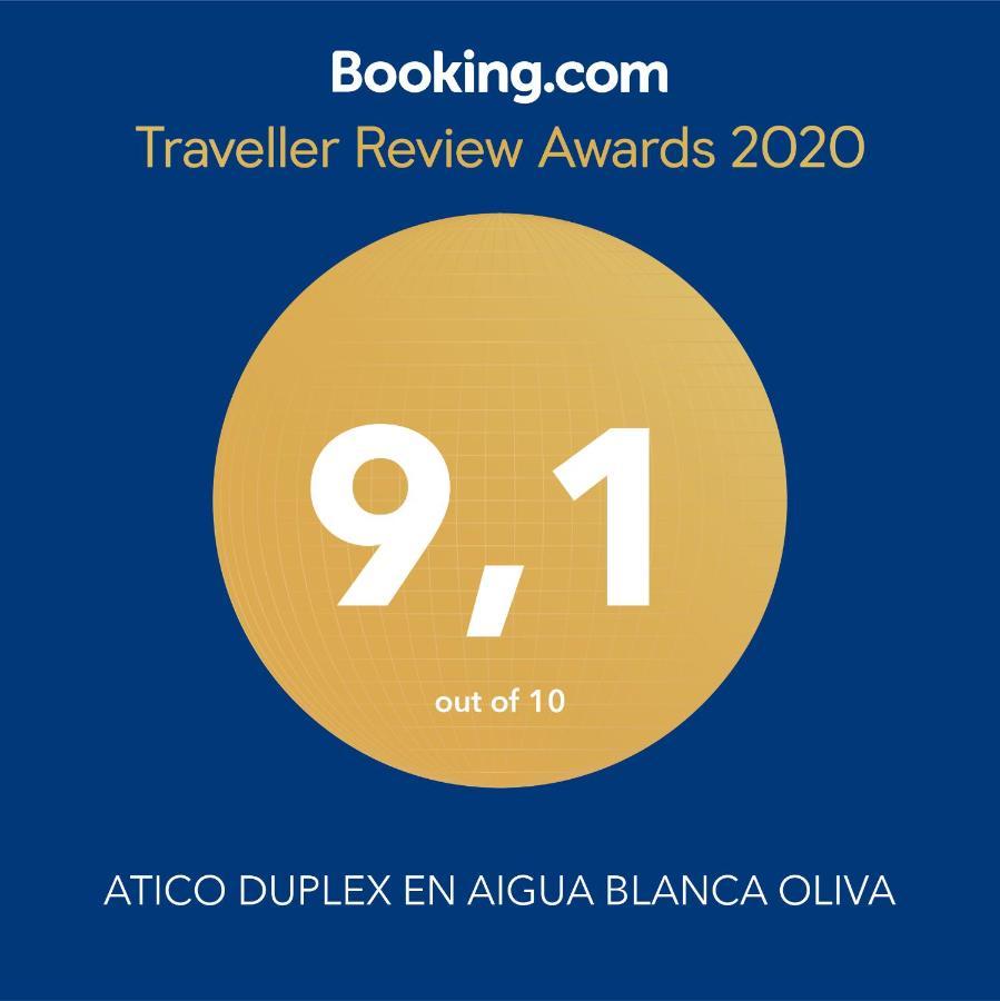 Apartmán Atico Duplex En Aigua Blanca Oliva Exteriér fotografie